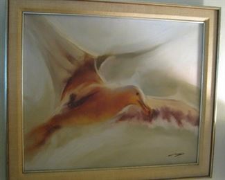 Framed Signed Oil Painting