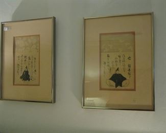 Pair of Japanese Prints SOLD