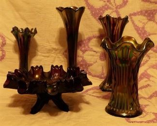 Beautiful carnival glass