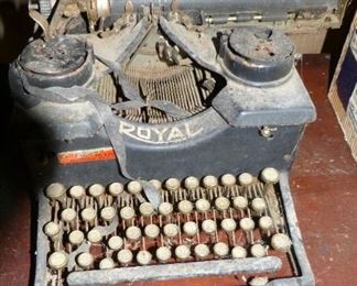 Early typewriter