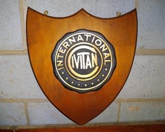 Large, heavy brass Civitan plaque