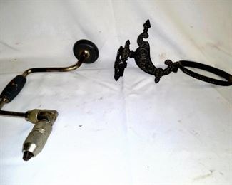 Early lamp walk hanger and brace stock