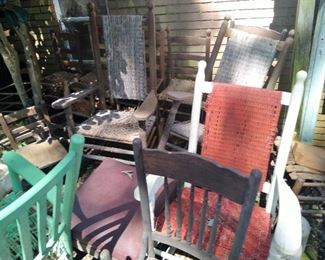 Assorted chairs