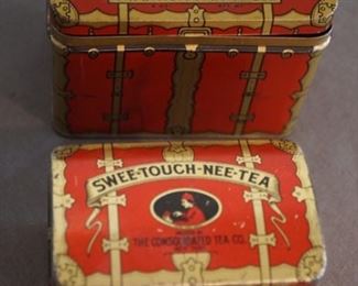 Swee-Touch-Nee Consolidated Tea Company tea boxes of New York 