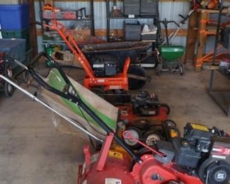 Countyline Tiller,  mowers, seeder, and more!
