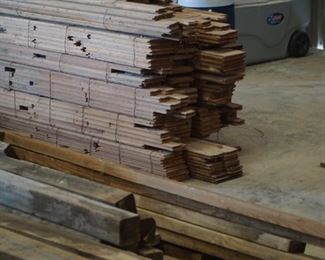Pine Tongue and groove Hardwood Flooring
