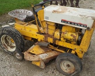 Vintage Cub Cadet Mower (For collector or parts)