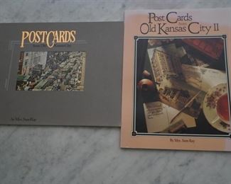 Postcards of Old Kansas City autographed 