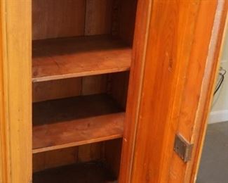 Late 1800's English Antique \ Dutch closet stained Pine Ludlow, Shropshire
