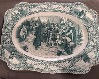 English Porcelain plates including Copeland Plate
