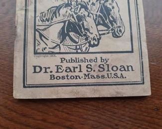 Dr. Sloans Treatise On The Horse by Dr. Earl Sloan