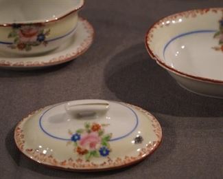 Japanese porcelain children's tea set