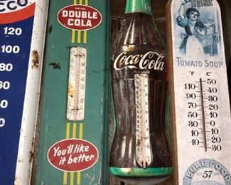 DOUBLE COLA THERMOMETER