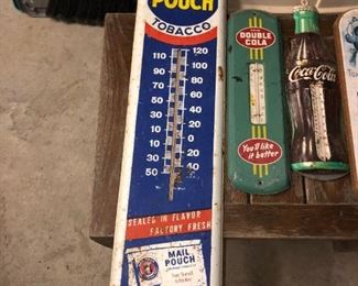 MAIL POUCH THERMOMETER