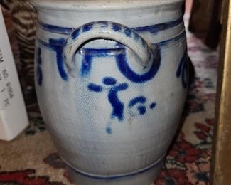 Painted Blue Crockware