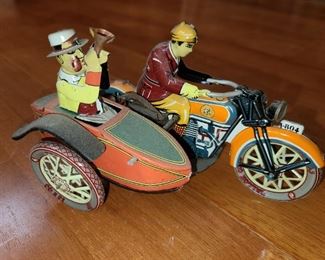 Tin Motorcycle Toy