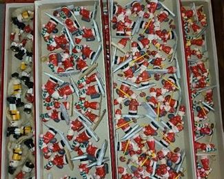 Vintage Wooden Christmas Ornaments