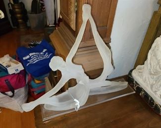 Acrylic Woman Figurine