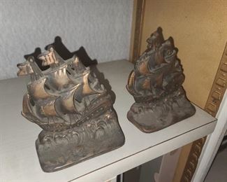 Brass Bookends