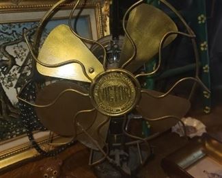 Antique Cast Iron Fan