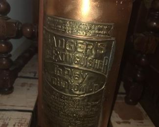 Brass Fire Extinguisher