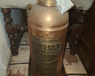 Brass Fire Extinguisher