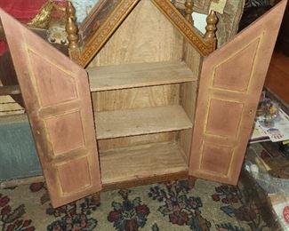 Carved/Inlaid Wooden Chest