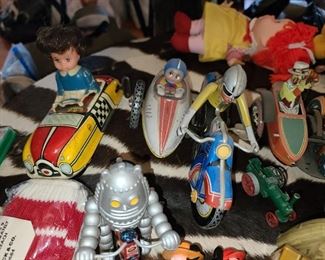 Antique Tin Lithograph Toys