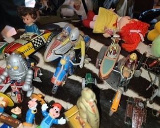 Antique Tin Lithograph Toys