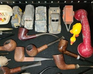 Wooden Pipe Collection