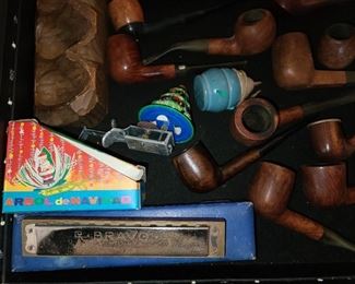Wooden Pipe Collection