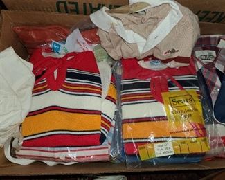 TONS OF NEW OLD STOCK SEARS CLOTHING