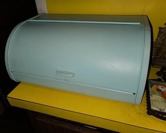 Vintage Tin Bread Box