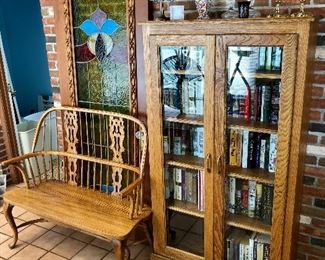 (stained glass door not for sale)