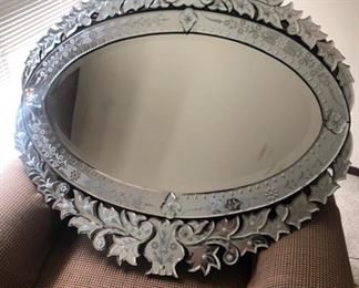 Vintage Venetian Mirror 
