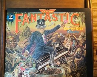 Captain Fantastic Record Album 