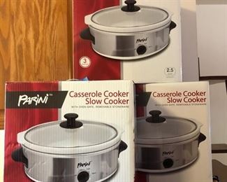 Parini Slow Cookers in Box 