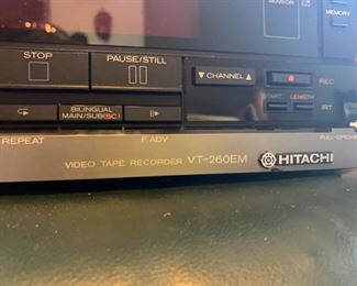 Hitachi Video Tape Recorder VT-260EM