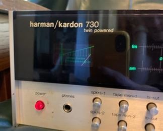 Harman/Kardon 730 Vintage Twin Powered Receiver AM and FM Stereo