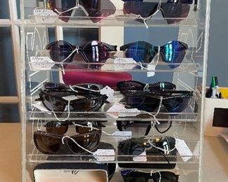A nice selection of Oakley, Maui Jim sunglasses, some other designer names too!