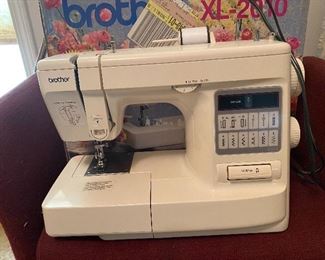 Brother Sewing Machine with attachments