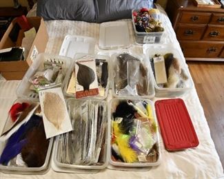 Fly fishing lure material