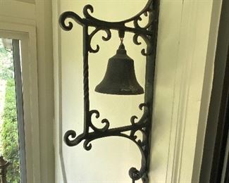 Bell cast iron old 