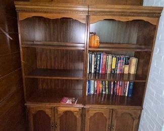 Book cases have 2 sets for 4 total build a library 