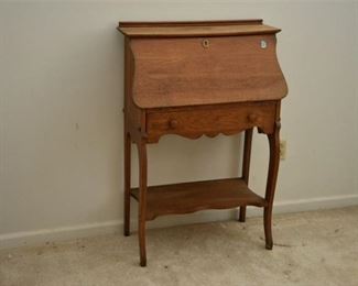 6. Vintage Slant Front Desk
