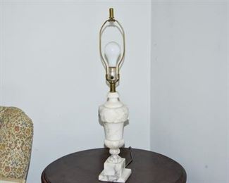 46. Alabaster Lamp