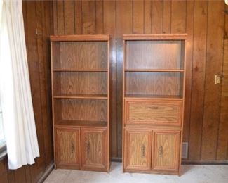 50. Pair Of Vintage Bookcases