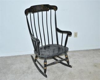88. Paint Decorated Rocking Chair