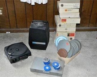 95. Group Lot Of Vintage Projection Equipment
