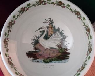 Port Meirion "Little Egret" extraordinary bowl